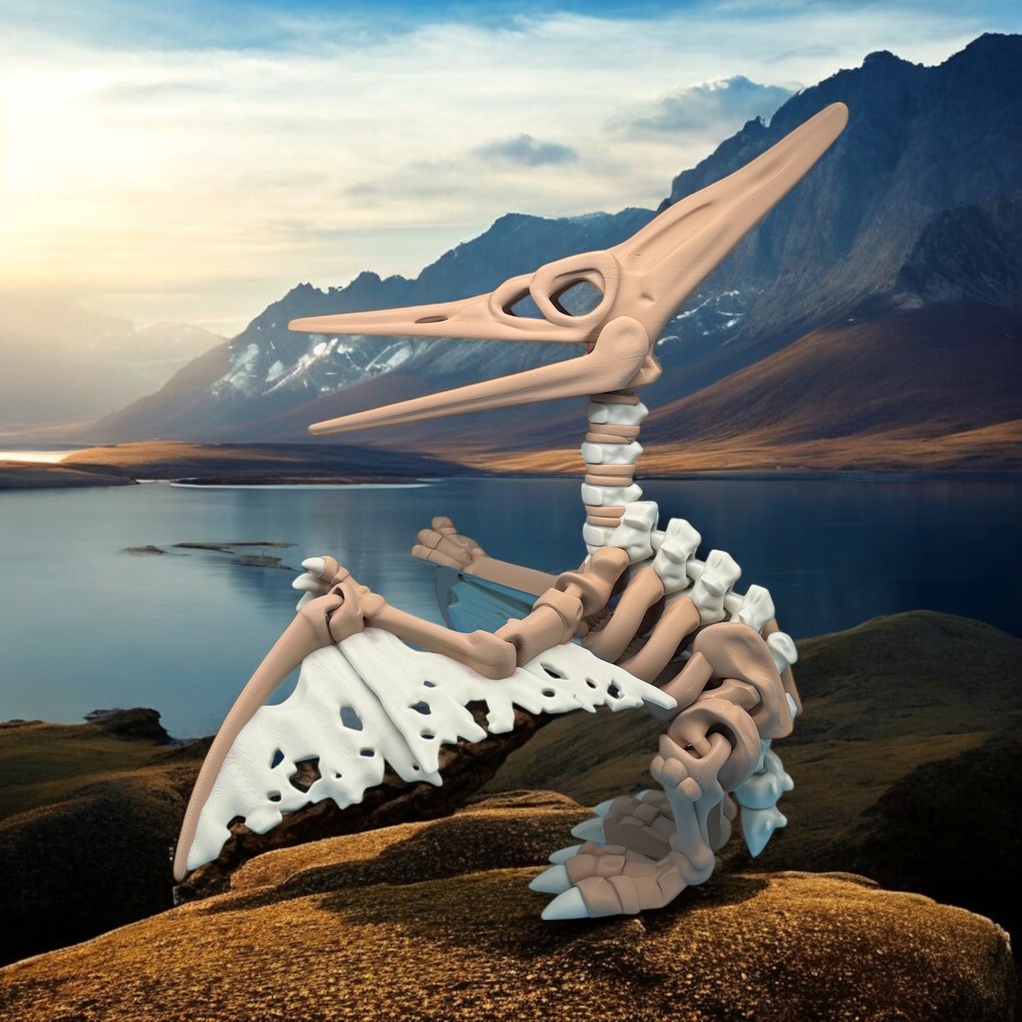 Skeleton Pteranodon