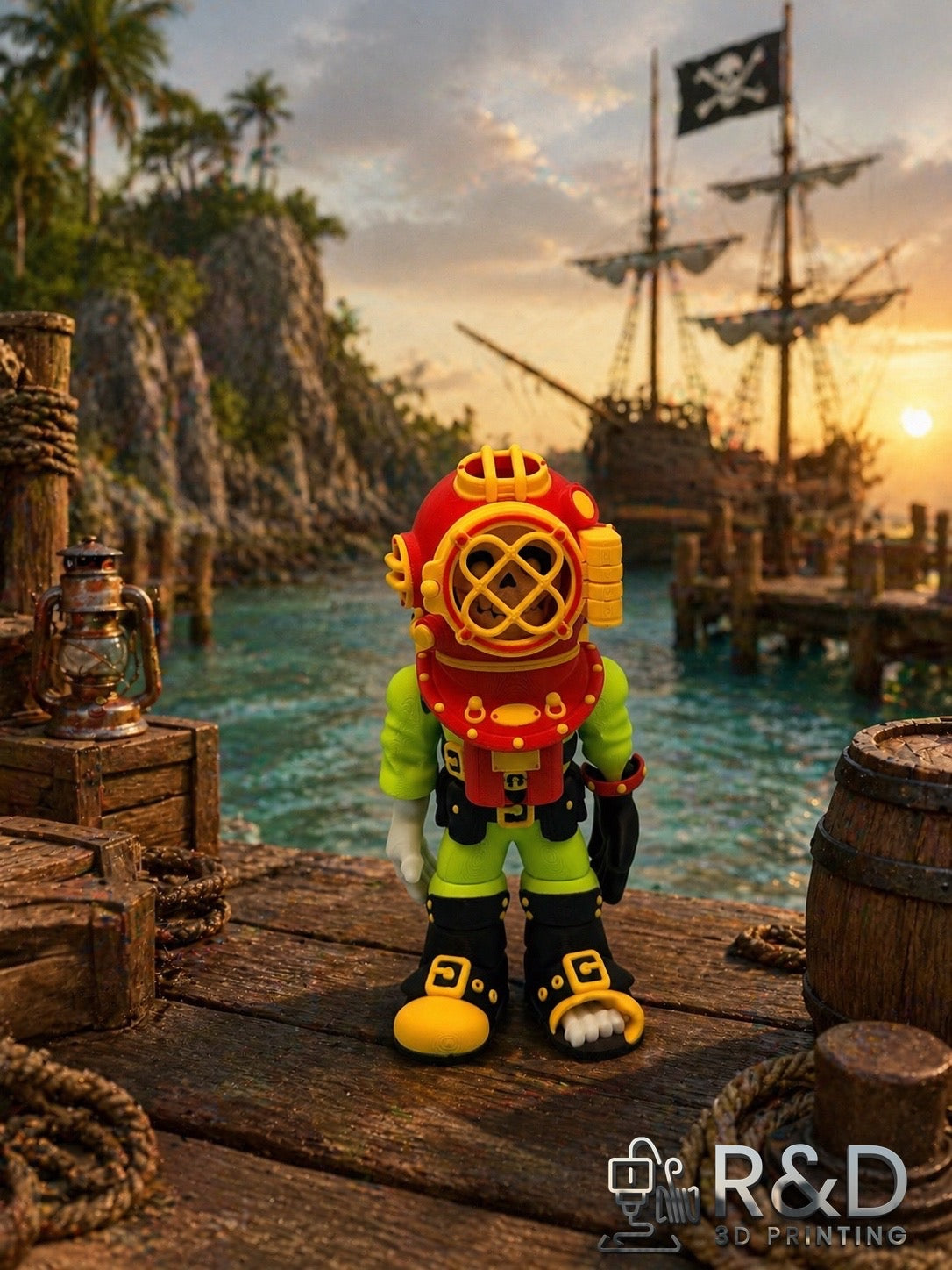 Skeleton Diver