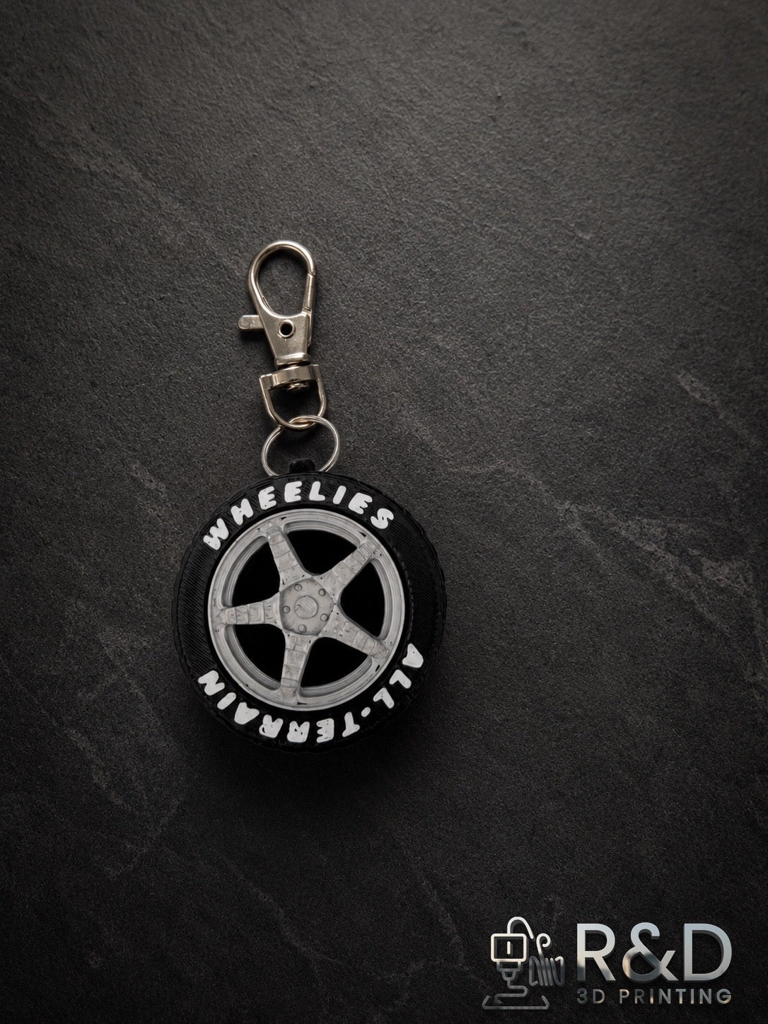 Wheelies Clicker Bag Charm