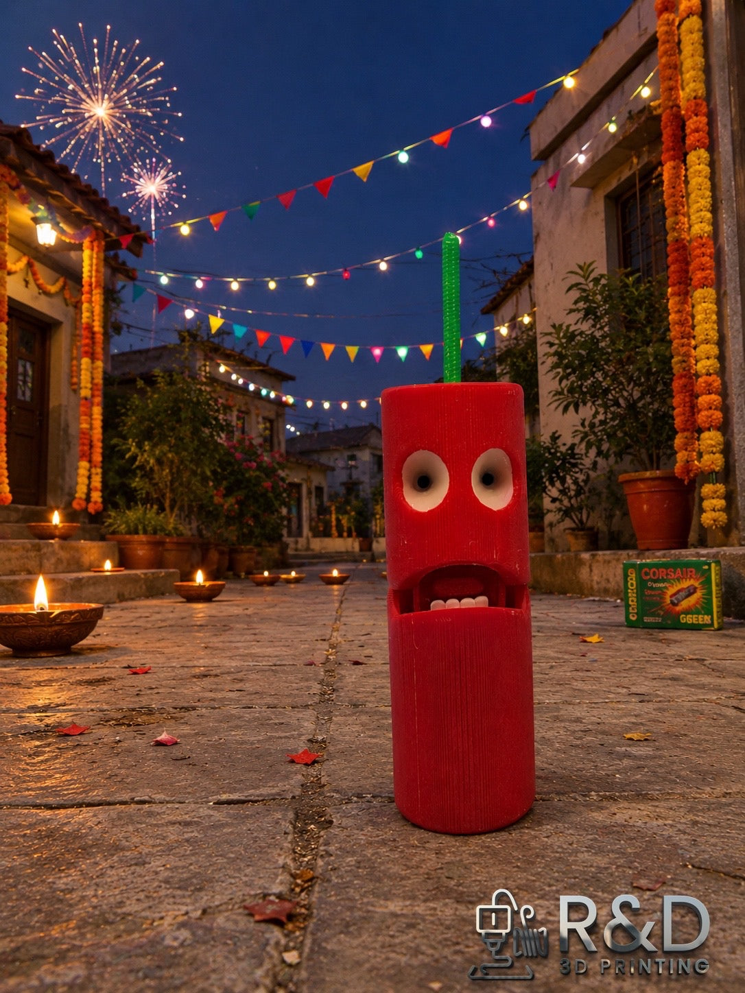 M80 Firecracker Whistle Fidget