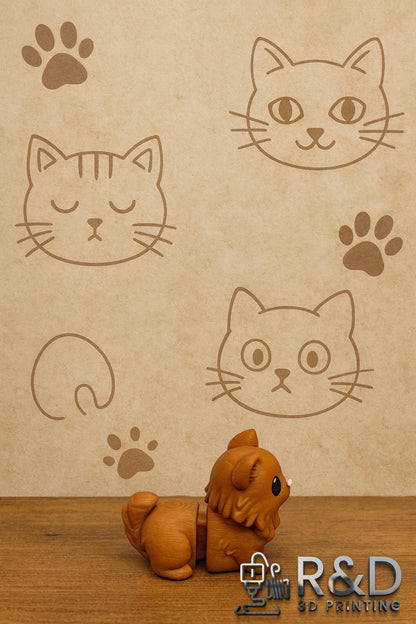 Mini Fluffy Cat