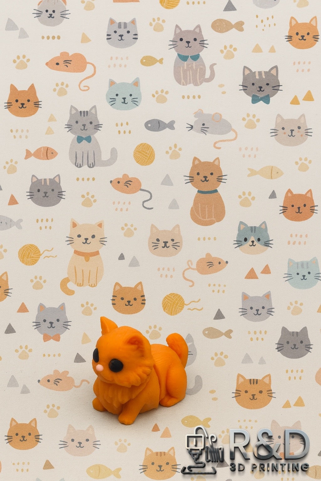Mini Fluffy Cat