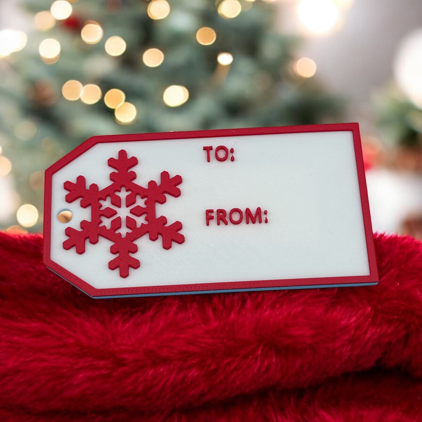 Snowflake Gift Tag