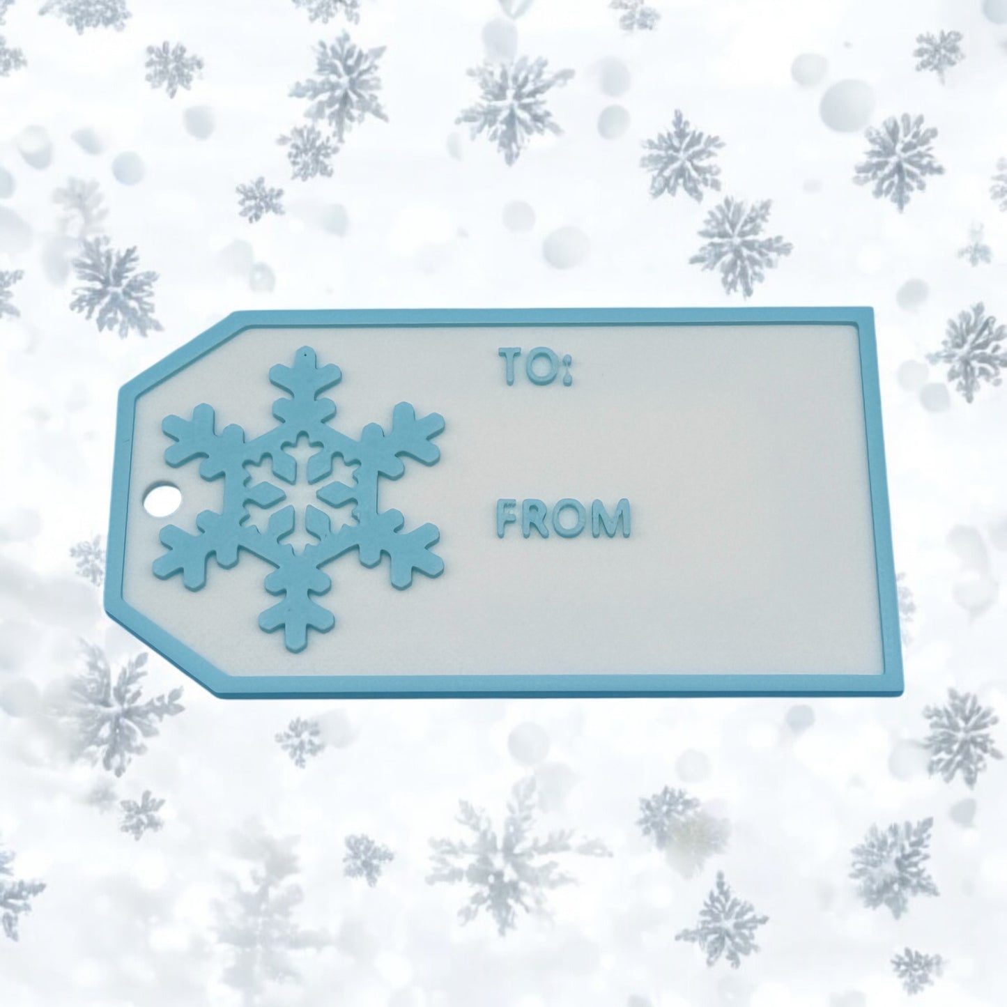 Snowflake Gift Tag