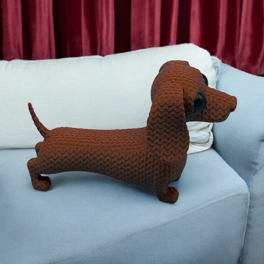 Crocheted Dachshund