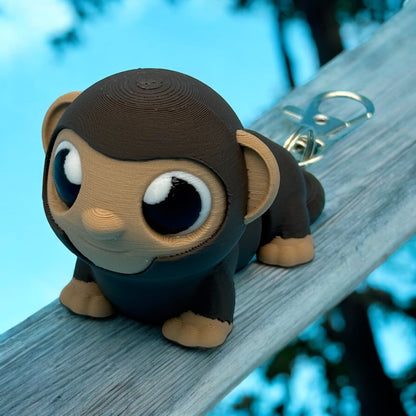 Mini Monkey Bag Charm