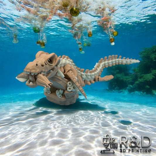 Skeleton Mosasarus