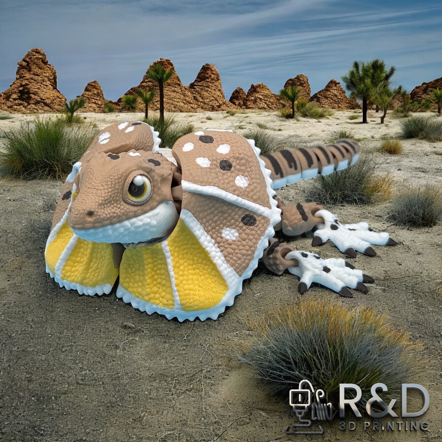Frilled Neck Lizard