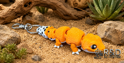 Mini Leopard Gecko Bag Charm