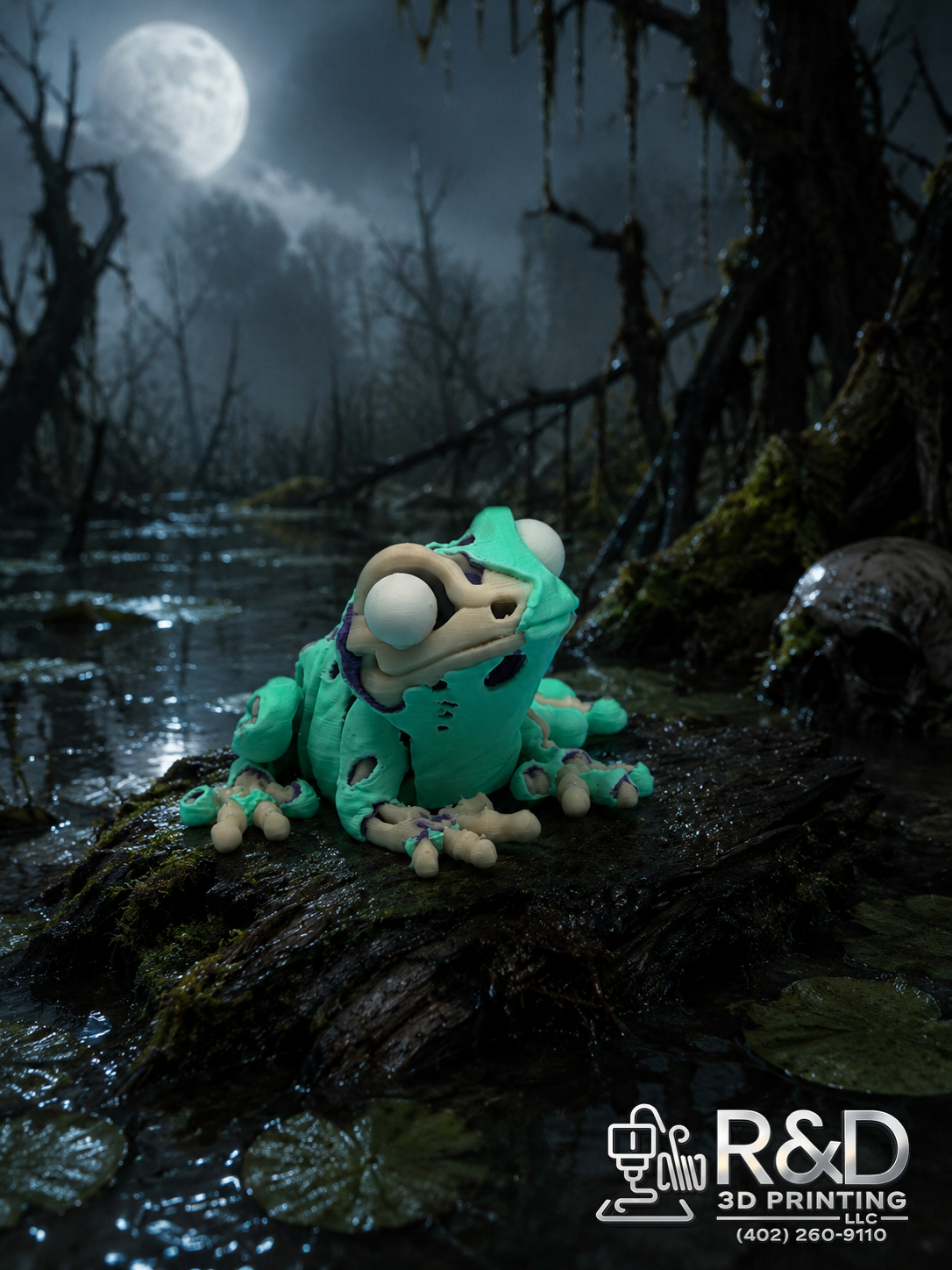 Mini Zombie Frog