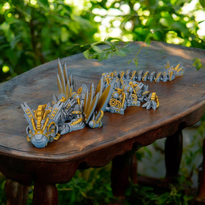 Winged Steampunk Dragon