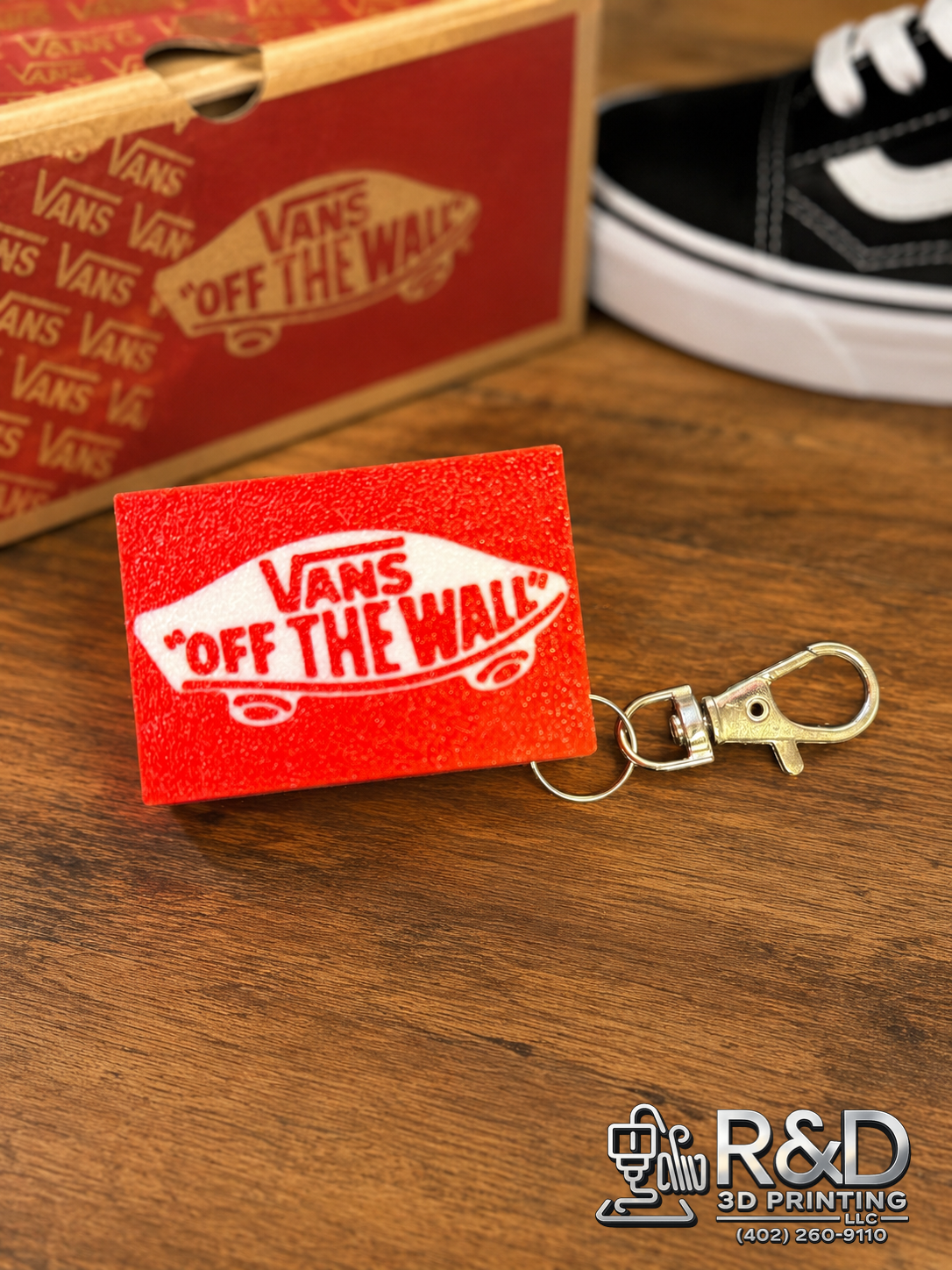 Vans Shoebox Clicker Bag Charm