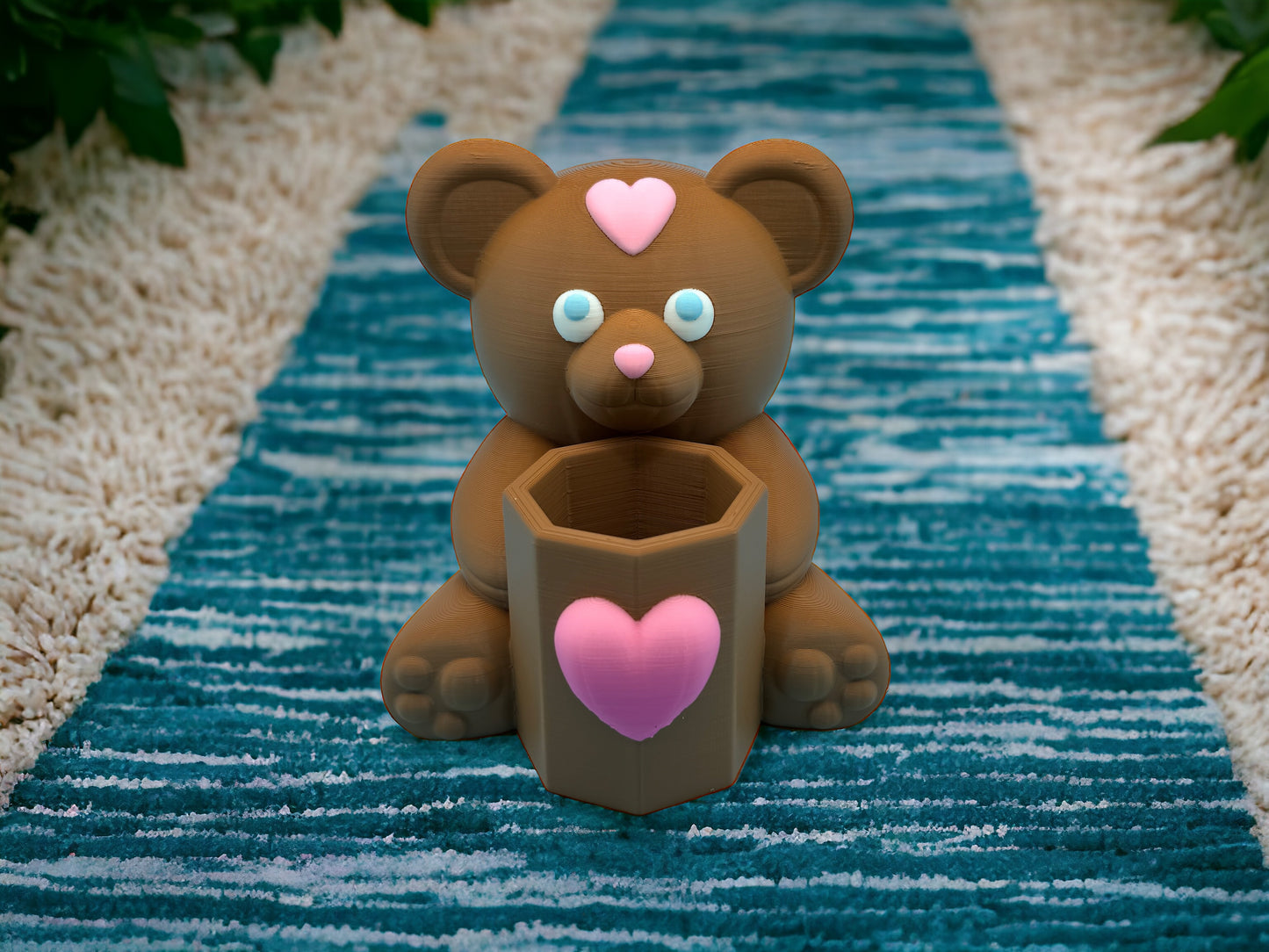 Teddy Bear Pen Holder