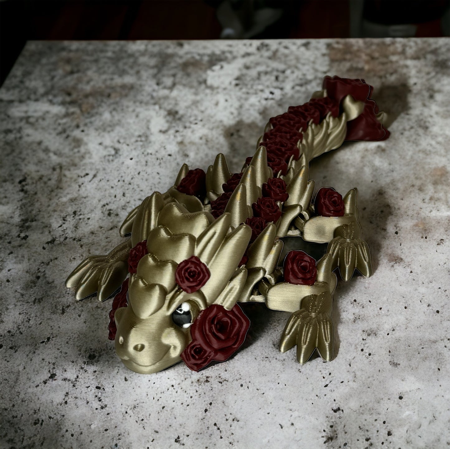 Rose Bouquet Dragon