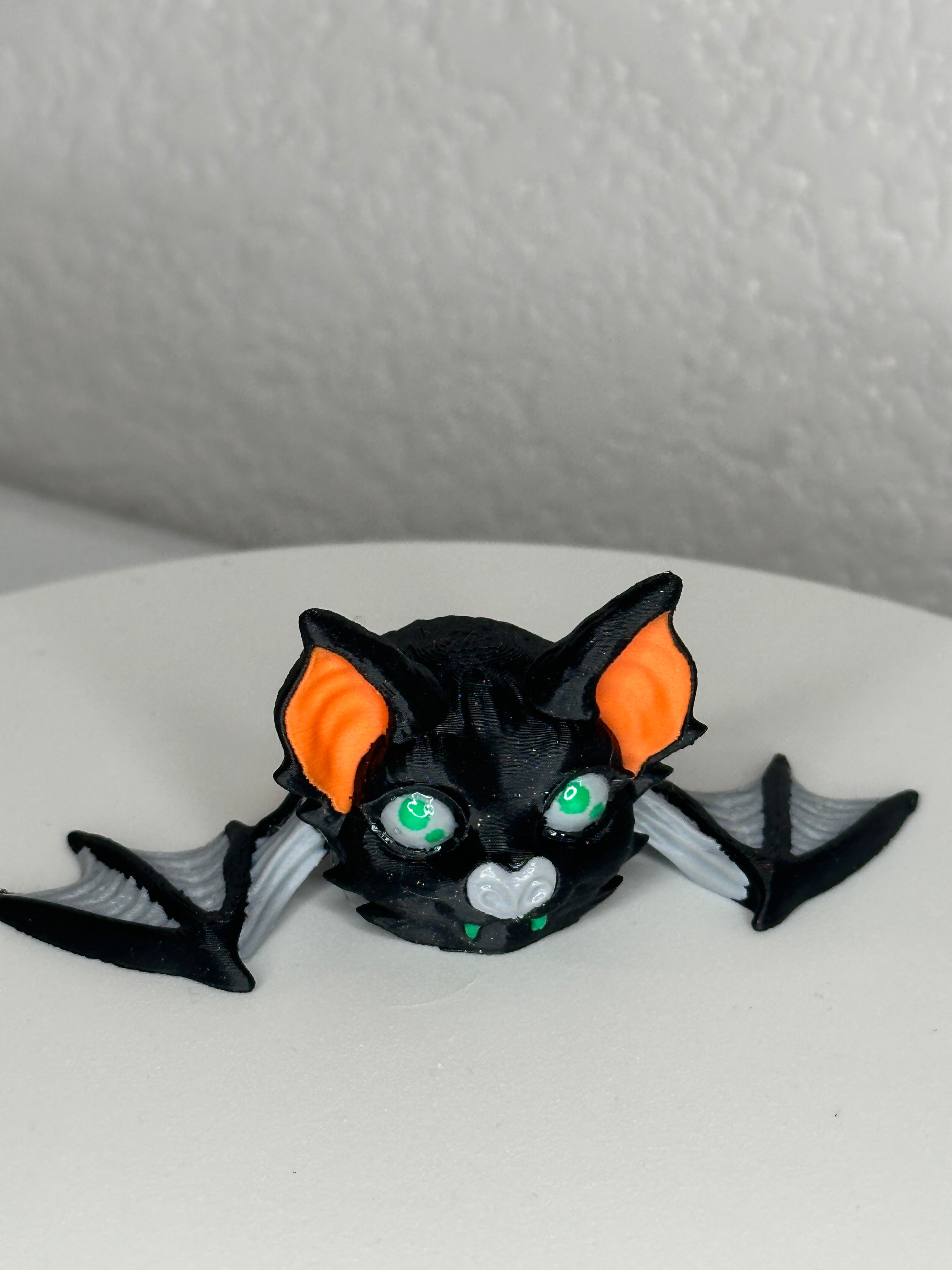 Bat Puff | Halloween Figure | R&D 3D Printing