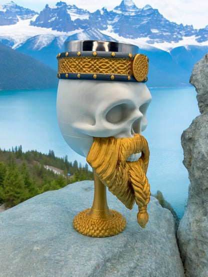 Celtic King Skull Chalice