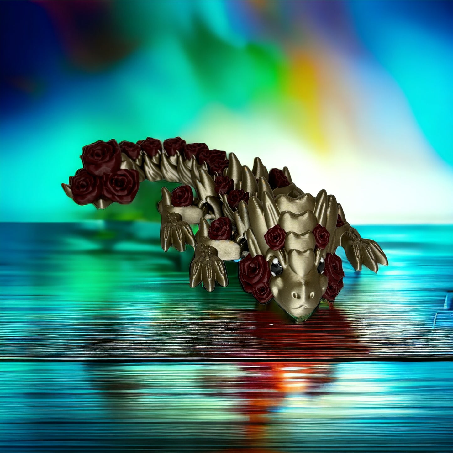 Rose Bouquet Dragon