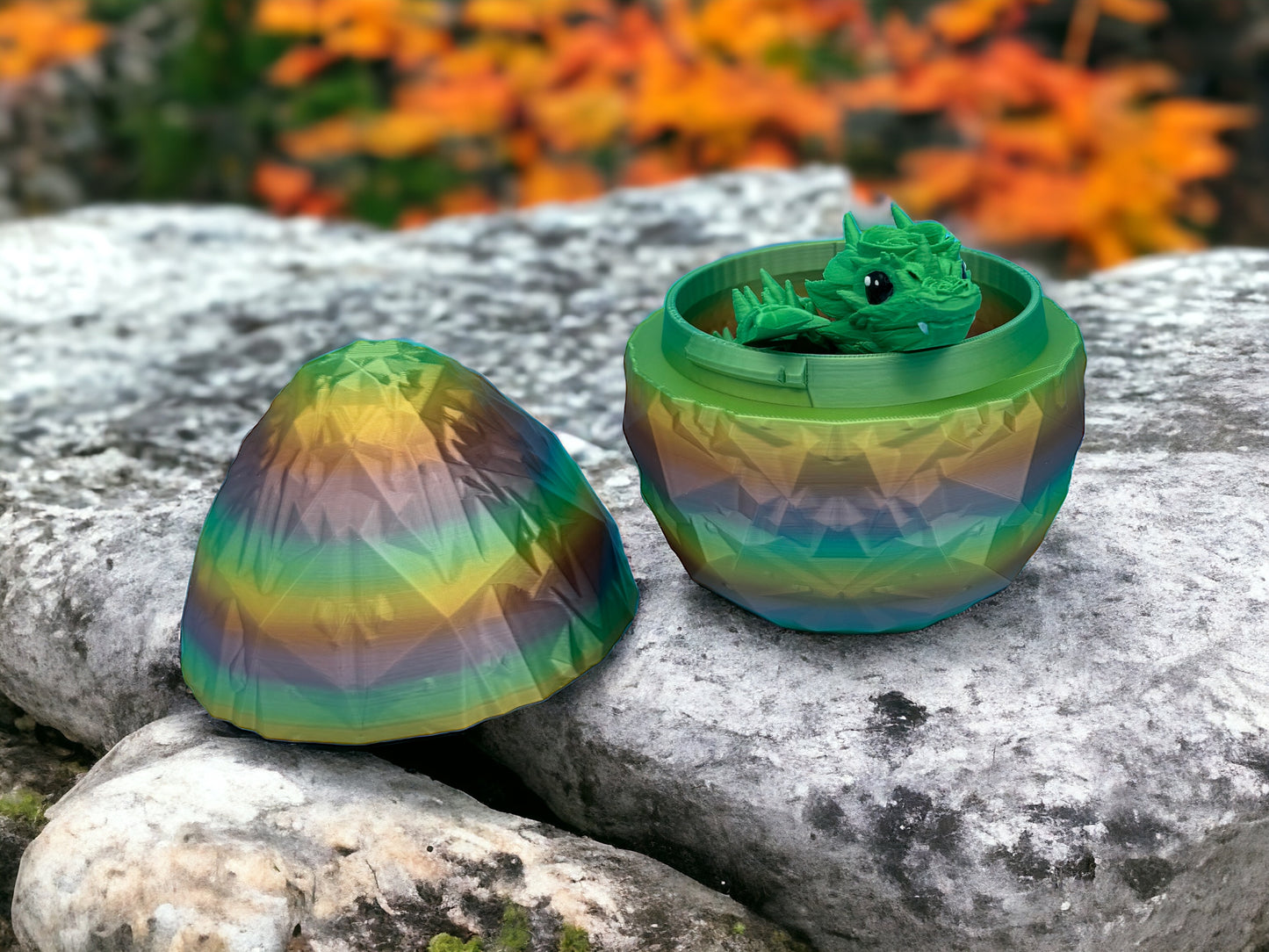 Crystalized Dragon Egg w/ Dragon