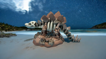 Skeleton Stegosaurus