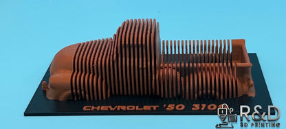 1950 Chevy 3100 Layered Picture