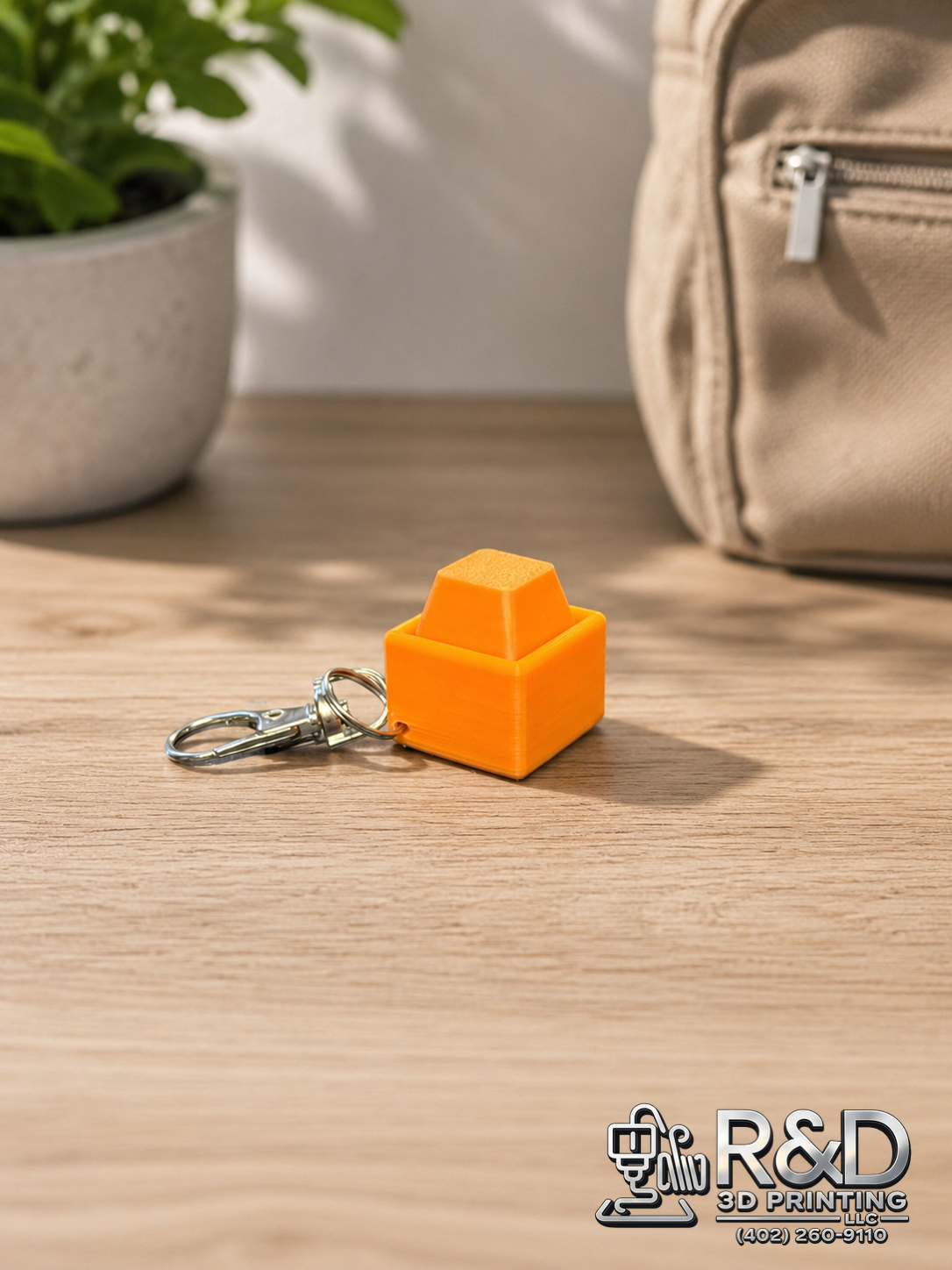 Keyboard Clicker Bag Charm