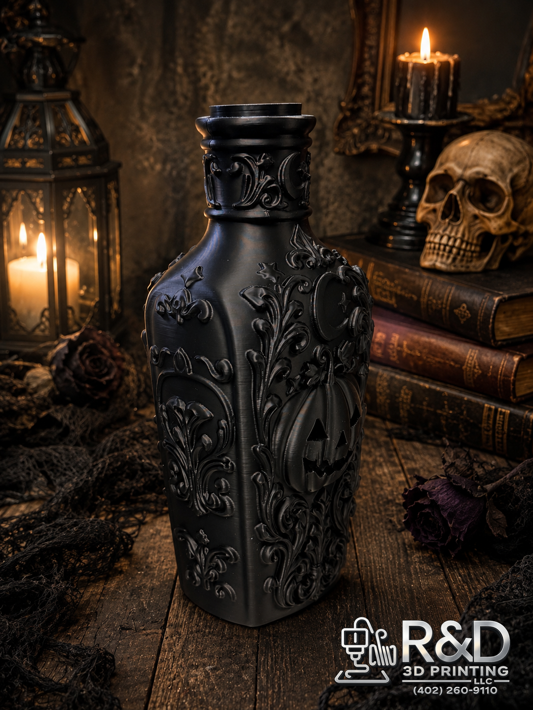 Halloween Gothic Bottle