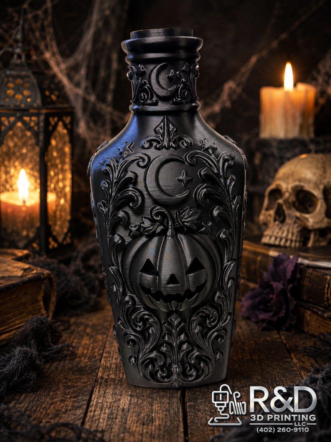 Halloween Gothic Bottle