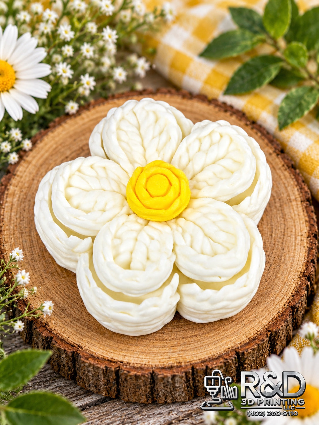 Knit Flower Clicker