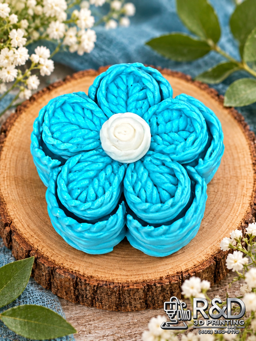Knit Flower Clicker