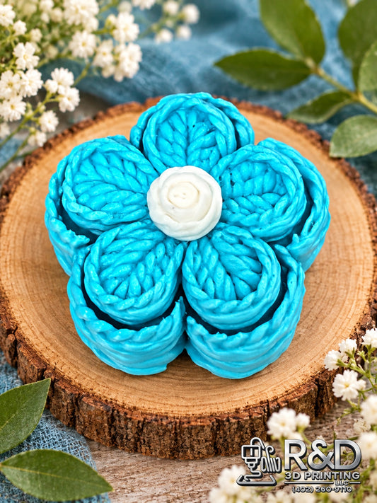Knit Flower Clicker