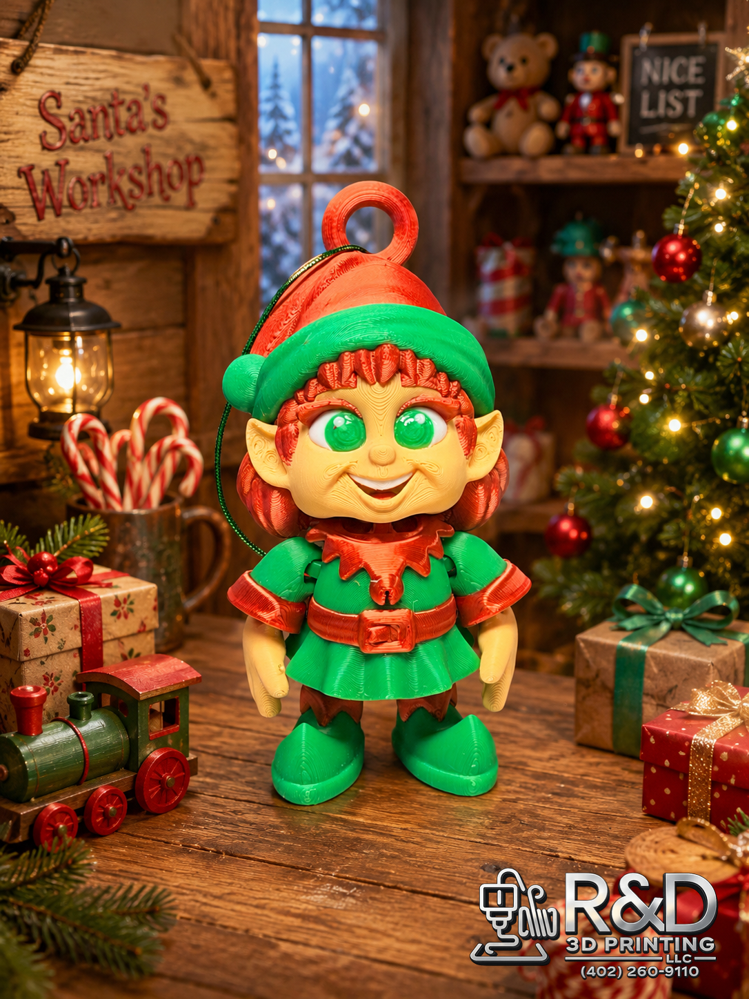 Elf Ornament (Girl)
