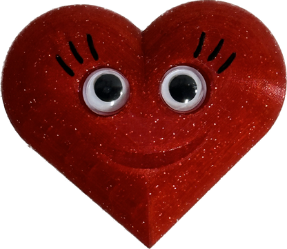 Smiling Heart Magnets