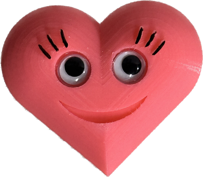 Smiling Heart Magnets